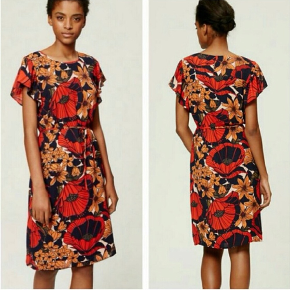 Loft | Floral print dress